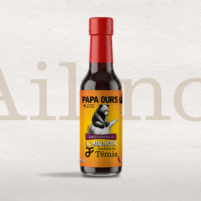 Sauce piquante à l'ail noir