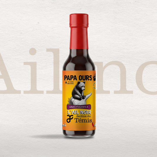 Sauce piquante à l'ail noir