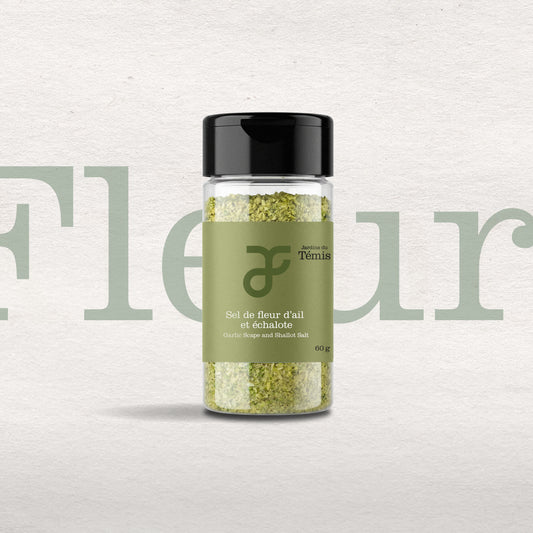 Sel de fleur d'ail et échalote
