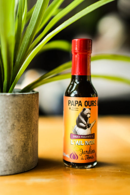 Sauce piquante à l'ail noir