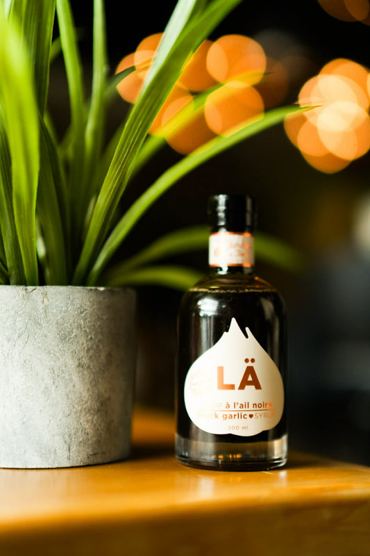 Sirop à l'ail noir