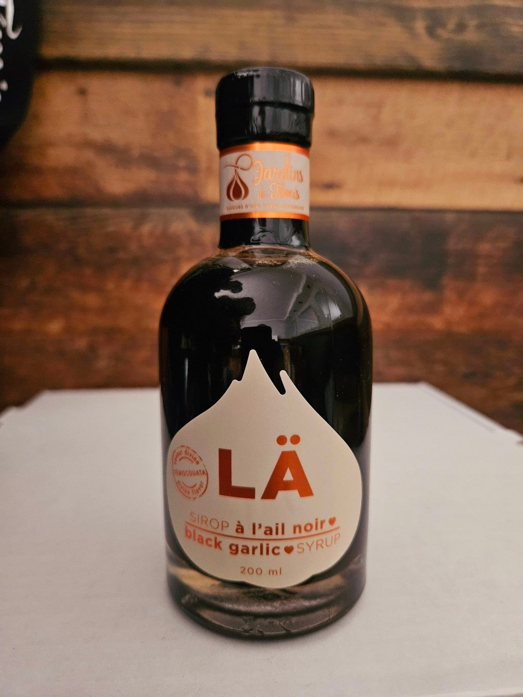 Sirop à l'ail noir