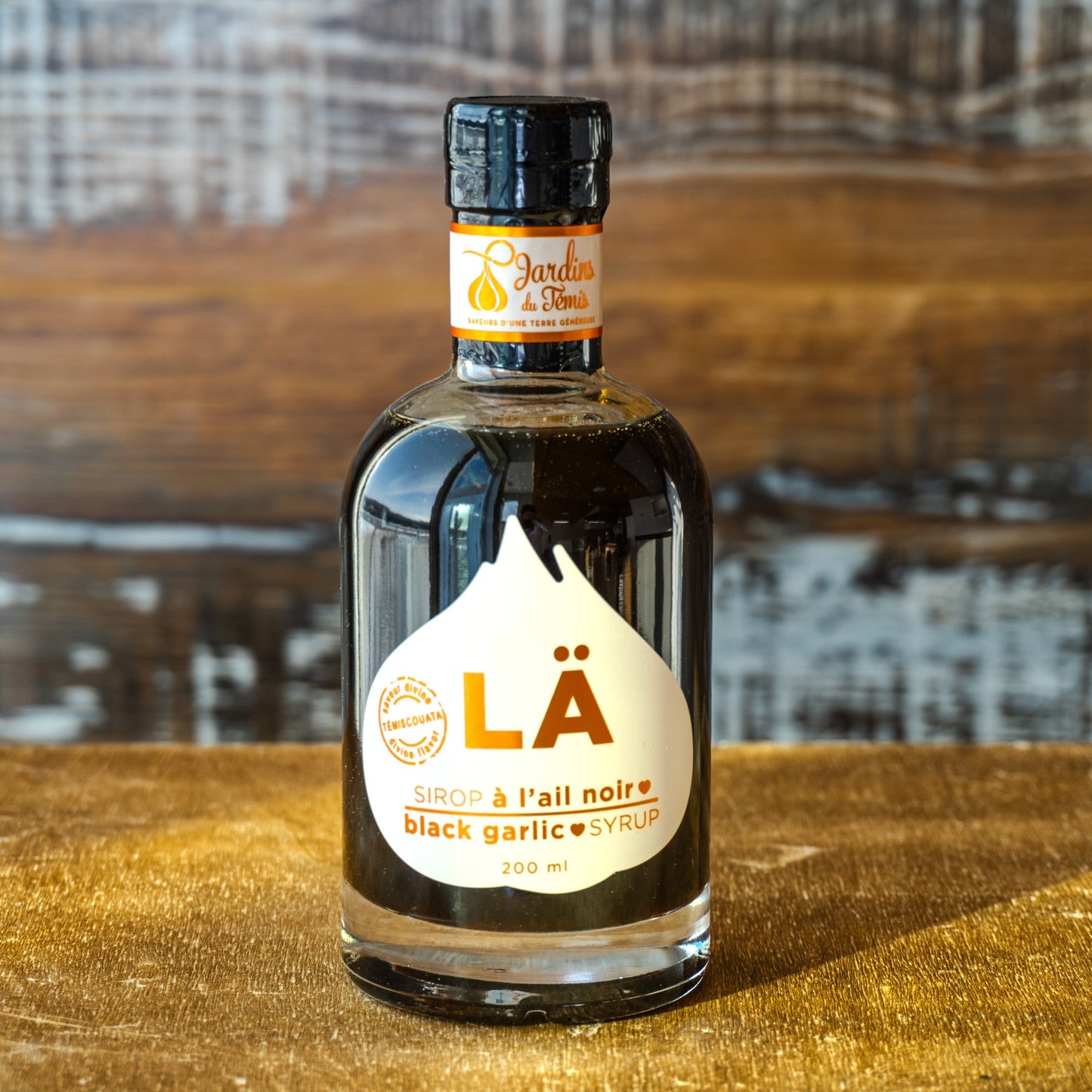 Sirop à l'ail noir