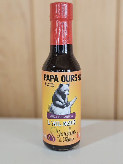 Sauce piquante à l'ail noir