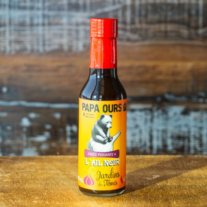 Sauce piquante à l'ail noir