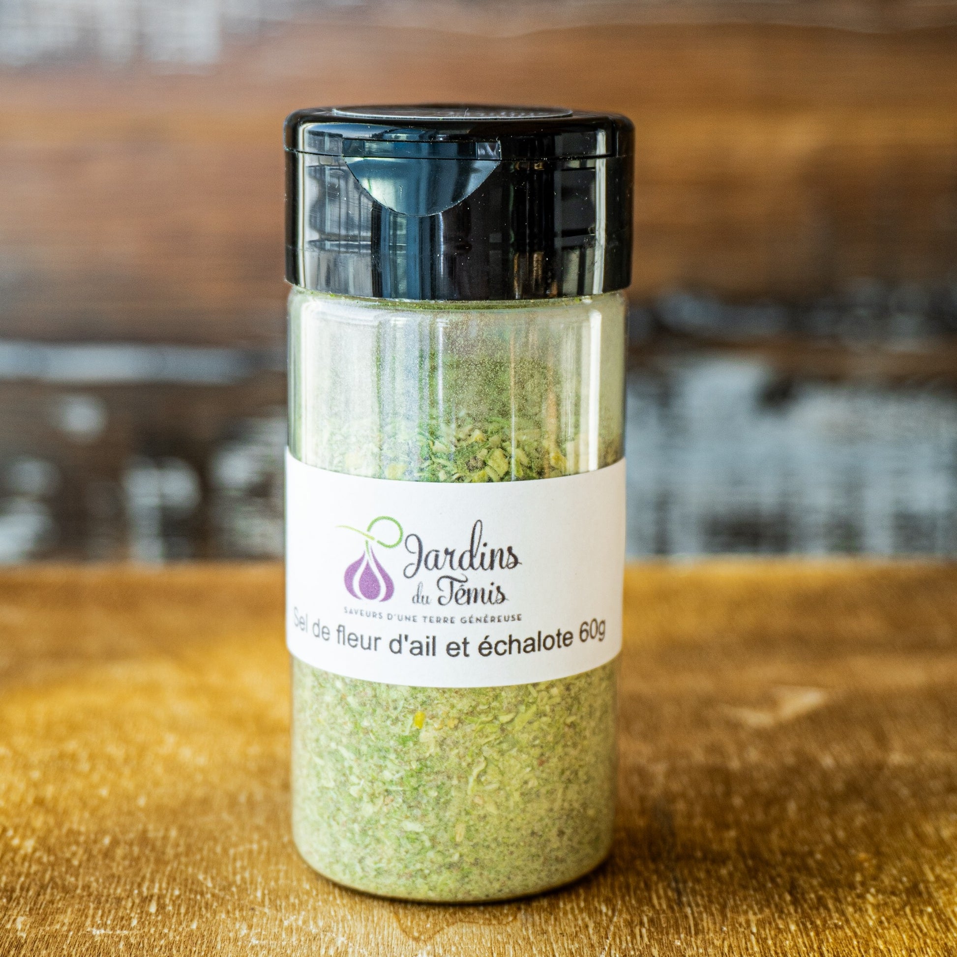 Sel de fleur d'ail et échalote