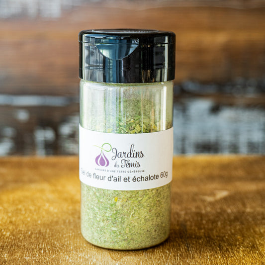 Sel de fleur d'ail et échalote