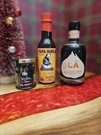 Coffret trio - Ail noir, sirop et sauce
