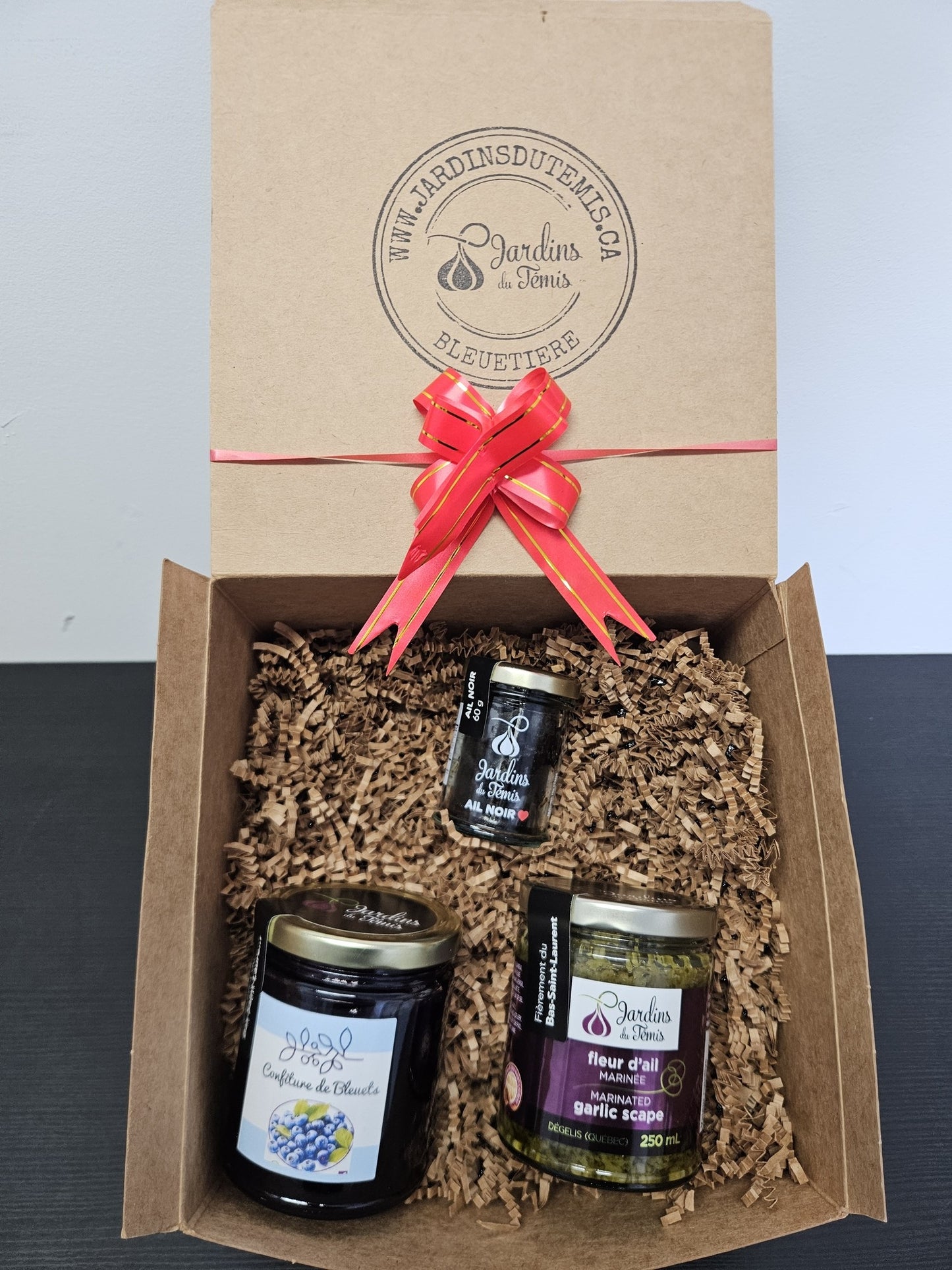 Coffret trio - Ail noir, fleur d'ail et confiture